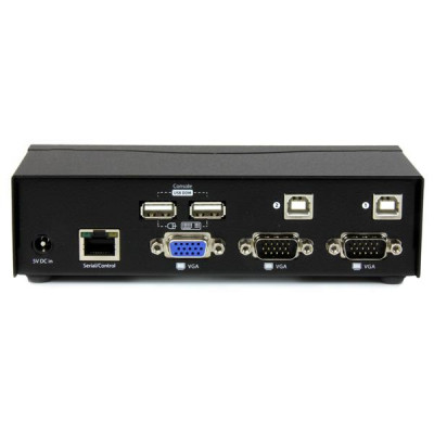 StarTech 2 Port USB VGA KVM Switch with DDM