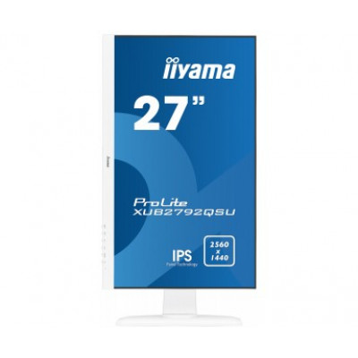 2de keus - Nieuwstaat: IIYAMA LED LCD 27'' QHD 2560x1440 Speakers HDMI VGA DP 5MS W