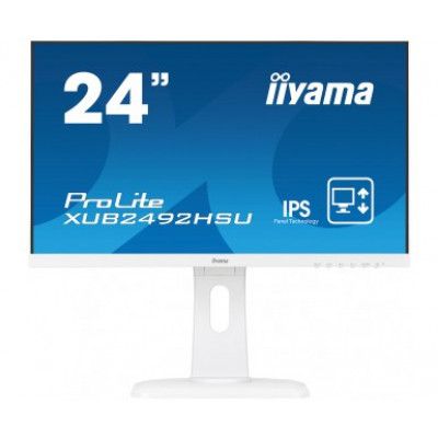 IIYAMA 24"WIDE FHD IPS VGA HDMI DP 4ms White HA