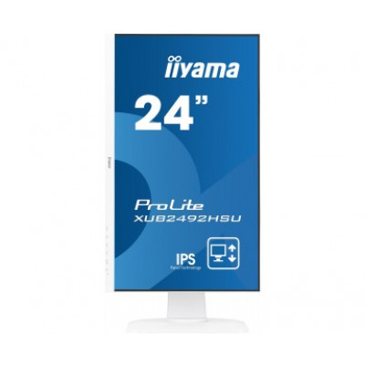 IIYAMA 24"ULTRASLIM IPS1920x1080,Displayport,VGA,HDMI,DVI HA