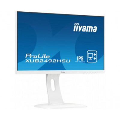 IIYAMA 24"ULTRASLIM IPS1920x1080,Displayport,VGA,HDMI,DVI HA