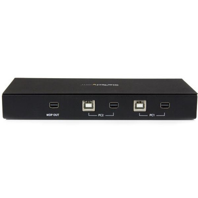 StarTech 2-port mDP KVM switch - USB 2.0 - 4K