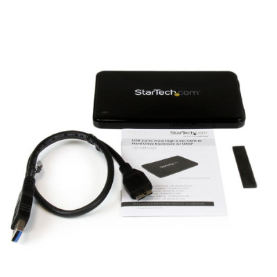 StarTech USB 3.0 SATA HDD&#47;SSD Enclosure w&#47;UASP