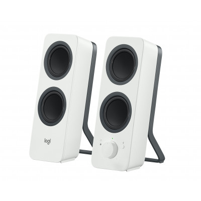 Logitech Z207 Bluetooth CPU Speakers-OFF White