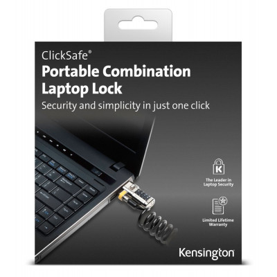 Kensington ClickSafe Portable Combination Lock
