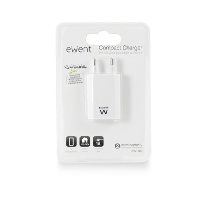 Eminent USB Charger 110-240V for Smartphone 1A