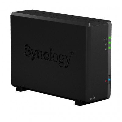 Synology DS118 1 bay NAS 1.4GHz Quadcore CPU
