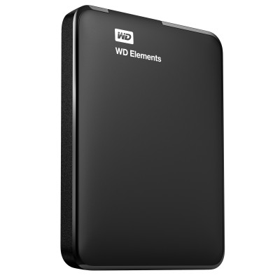 Western Digital HDD EXT Elements 4TB Black WorldWide