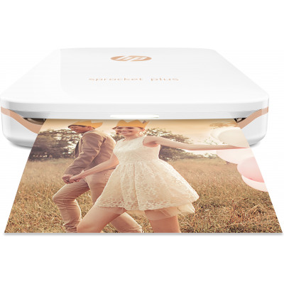 HP Sprocket Plus Photo Printer White