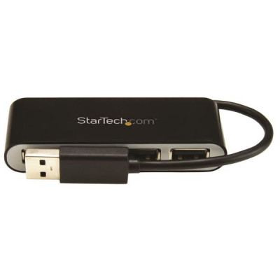 StarTech 4 Port Portable USB 2.0 Hub with Cable