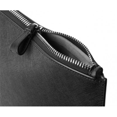 HP Elite13.3 Blk Leather Sleeve