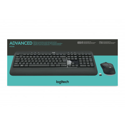Logitech MK540 Advanced Wless KBD+Mouse CH