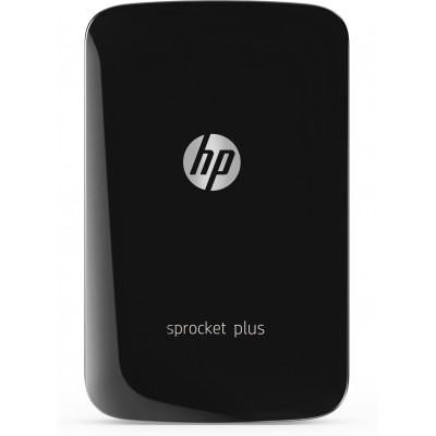 HP Sprocket Plus Photo Printer Black