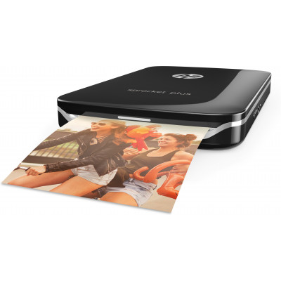 HP Sprocket Plus Photo Printer Black