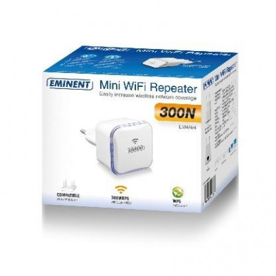 Eminent Wireless N Mini Repeater WPS connect
