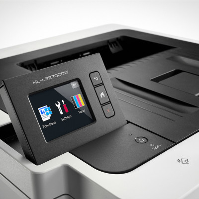 2de keus - Nieuwstaat: Brother HL-L3270CDW Color Laser printer Duplex NFC 6.8' scrn