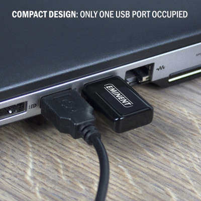 Eminent Wireless AC 1200Mbps USB3.1 Mini adapter