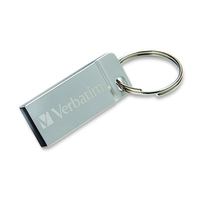 Verbatim Metal Execut USB 2.0 Drive Silver 32GB