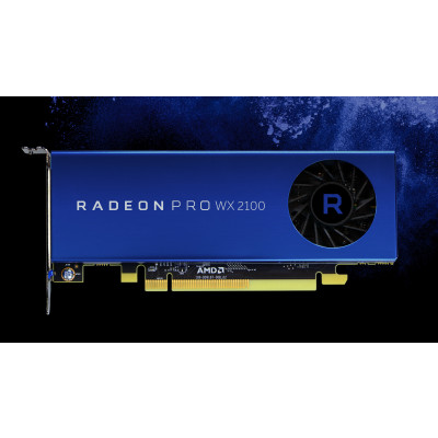 AMD Radeon Pro WX 2100 2 Gb GDDR5   2 x 2 x Mini DP/DP