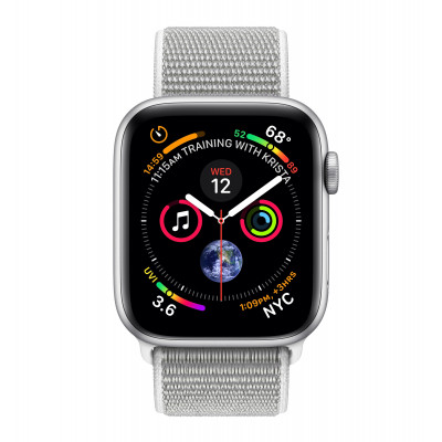 Apple Watch S4 44 Sil Al Sea Sl Gps-