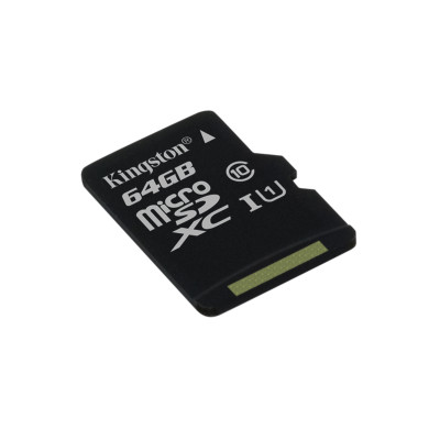 Kingston 64GB microSDXC Canvas Select 80R CL10