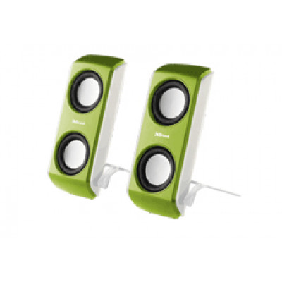 Trust Green Portable Notebook Speakers