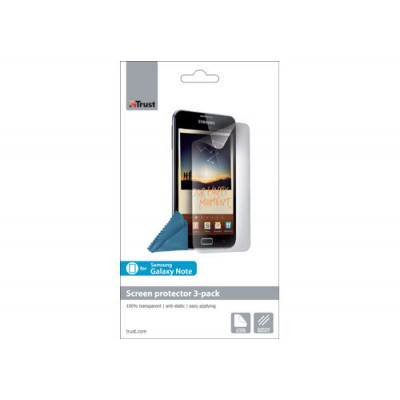 Trust Screen protector 3-pack for Samsung Galaxy Note N7000