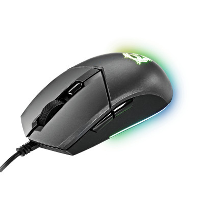 MSI GM11 CLUTCH BLACK Gaming Mouse Optical Wired RGB light
