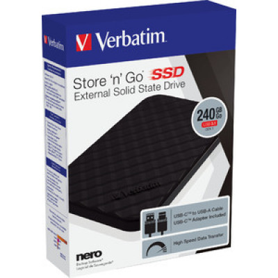 VERBATIM STORE 'N' GO PORTABLE SSD USB 3
