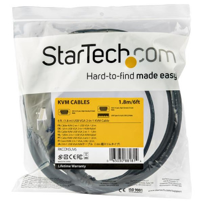 StarTech KVM Cable - 6ft Rackmount Console Cable