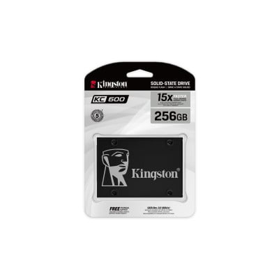Kingston 256G SSD KC600 SATA3 2.5" Kingston