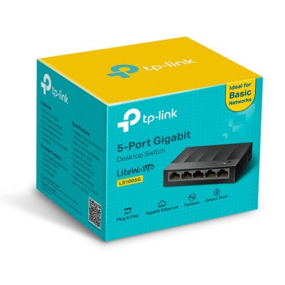 TP-Link LiteWave 5-Port Gigabit Desktop