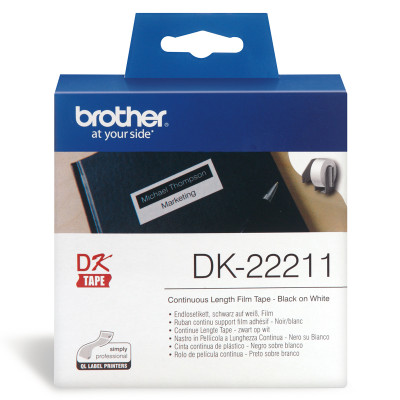 Brother DK-22211 Continuous Wide Tape Film 29 mm