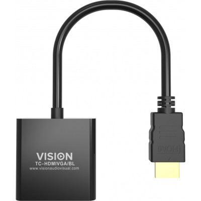 VISION Professional installation-grade HDMI to VGA adaptor