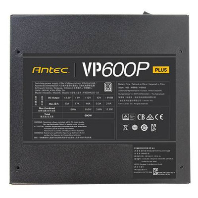 Antec VP Power/VP 600P Plus-EC 80+