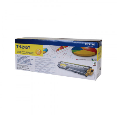 Brother TN-245Y Yellow Toner (2200 pages)