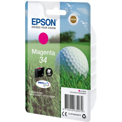 Epson Ink&#47;34 Golf Ball 4.2ml MG