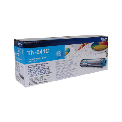 Brother TN-241C Cyan Toner (1400 pages)