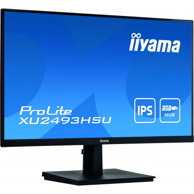 IIYAMA 24'' WIDE FHD IPS VGA HDMI DP USB Speakers Black