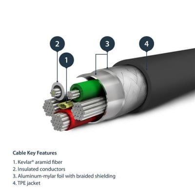 StarTech Cable USB to Lightning MFi Certified 1m