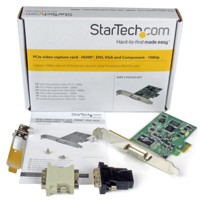 StarTech PCIe HD Capture Card - HDMI VGA DVI CPNT