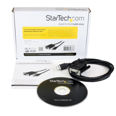 StarTech USB to Null Modem Serial DCE Adapter