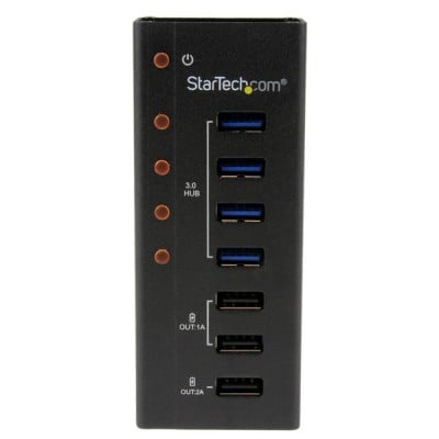 StarTech 4 Port USB 3.0 Hub plus 3 Charging Ports