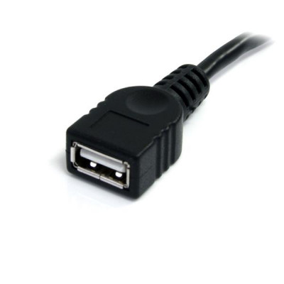 StarTech 3 ft Black USB Extension Cable A to A