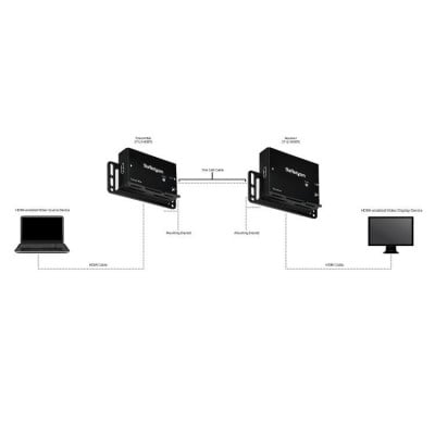 StarTech HDMI Over Single Cat 5 Extender - 4K