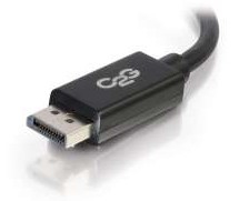 Cables To Go 1m DisplayPort Cable M&#47;M BLK