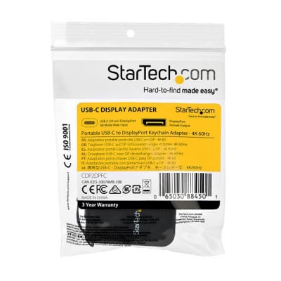 StarTech Keychain Adapter - USB C to DP - 4K 60Hz