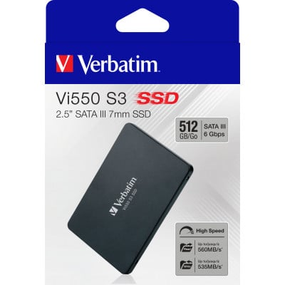 Verbatim Vi550 S3 2.5" SSD 512GB