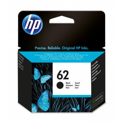 HP Ink&#47;62 Black Cartridge