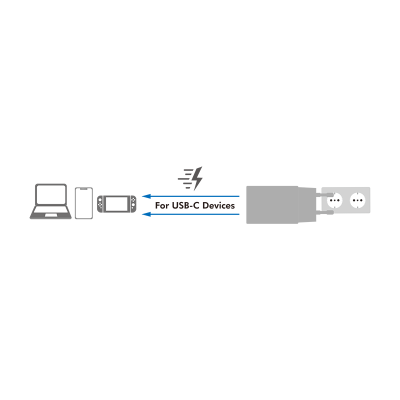 LOGILINK USB CHARGER GaN 2 PORT 48W 2x USB-C